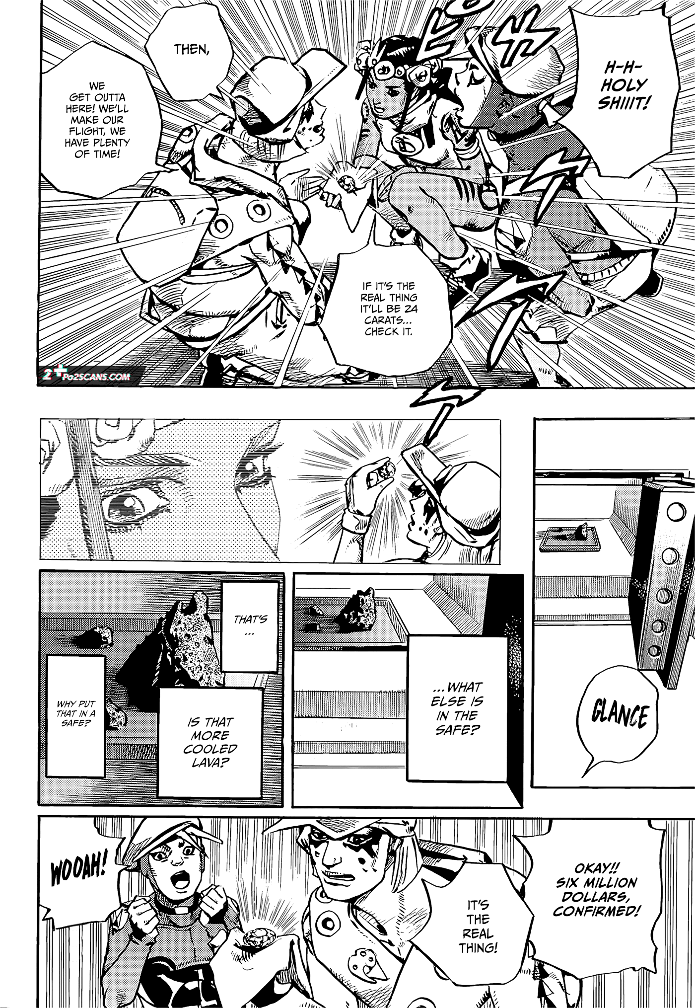 JoJo's Bizarre Adventure Part 9 - The JOJOLands chapter 3 page 28