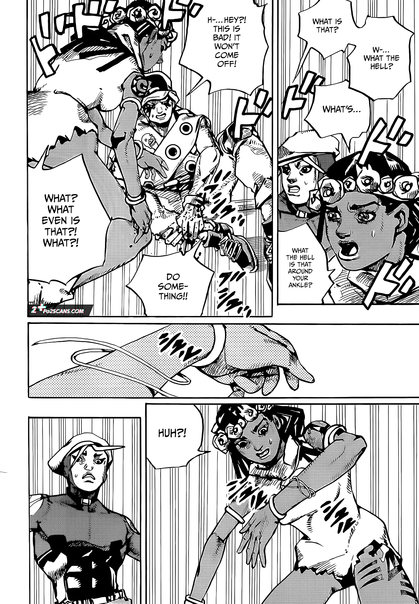 JoJo's Bizarre Adventure Part 9 - The JOJOLands chapter 3 page 34