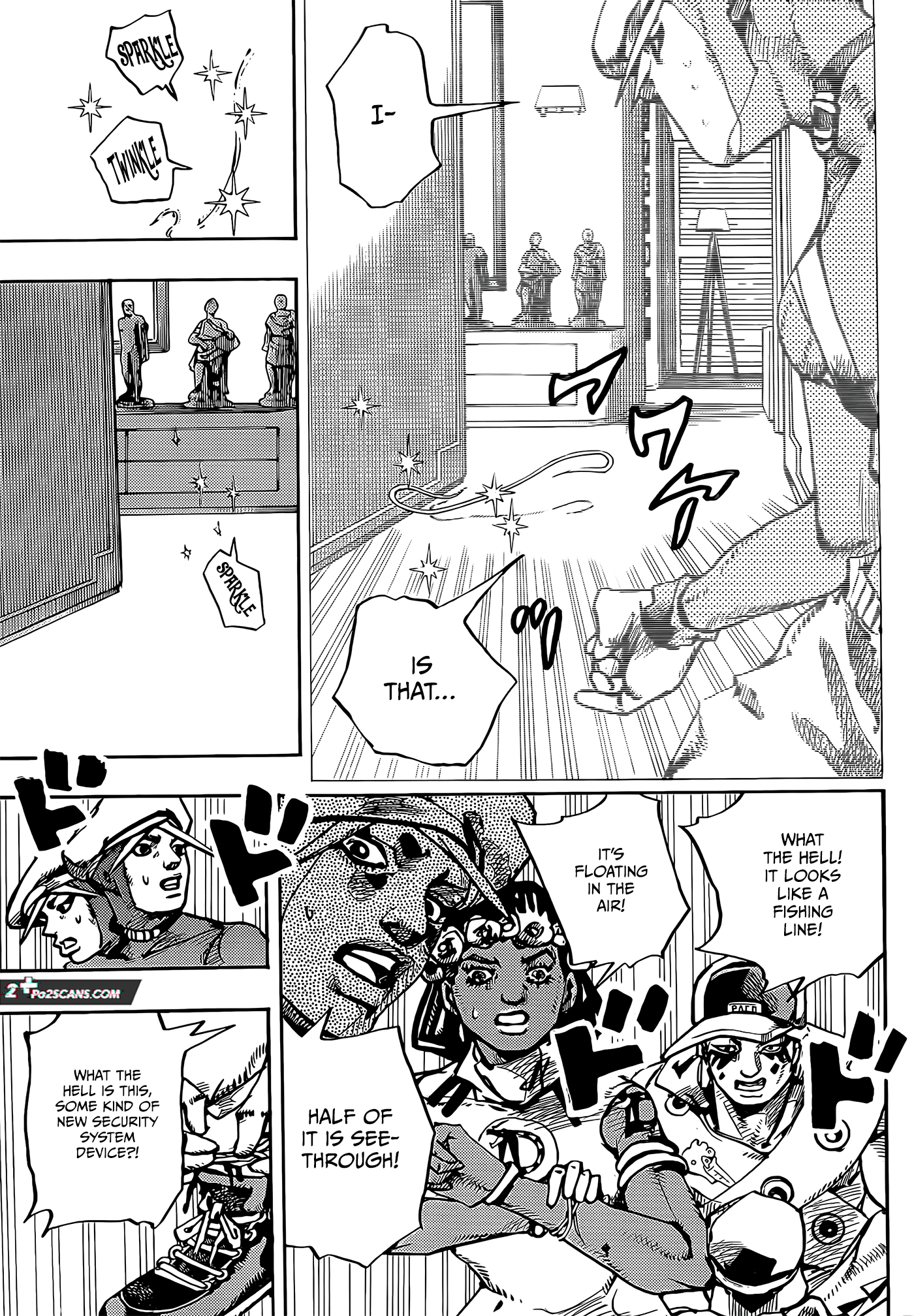 JoJo's Bizarre Adventure Part 9 - The JOJOLands chapter 3 page 37