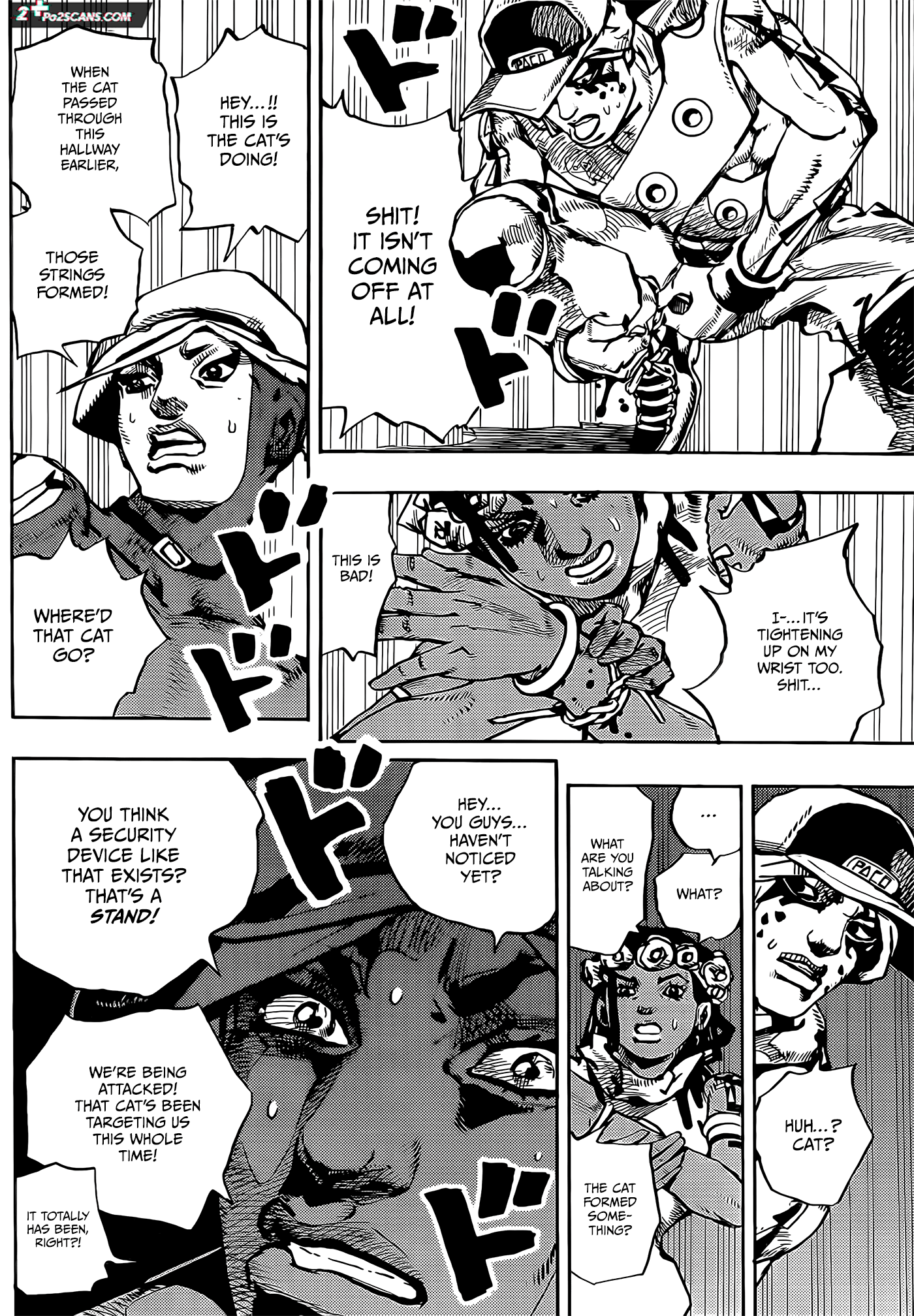 JoJo's Bizarre Adventure Part 9 - The JOJOLands chapter 3 page 38
