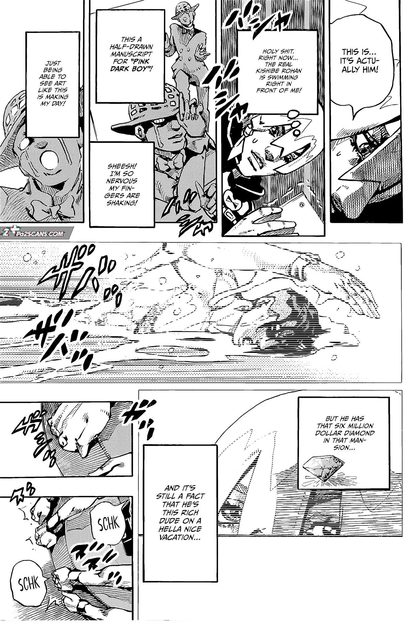 JoJo's Bizarre Adventure Part 9 - The JOJOLands chapter 3 page 4