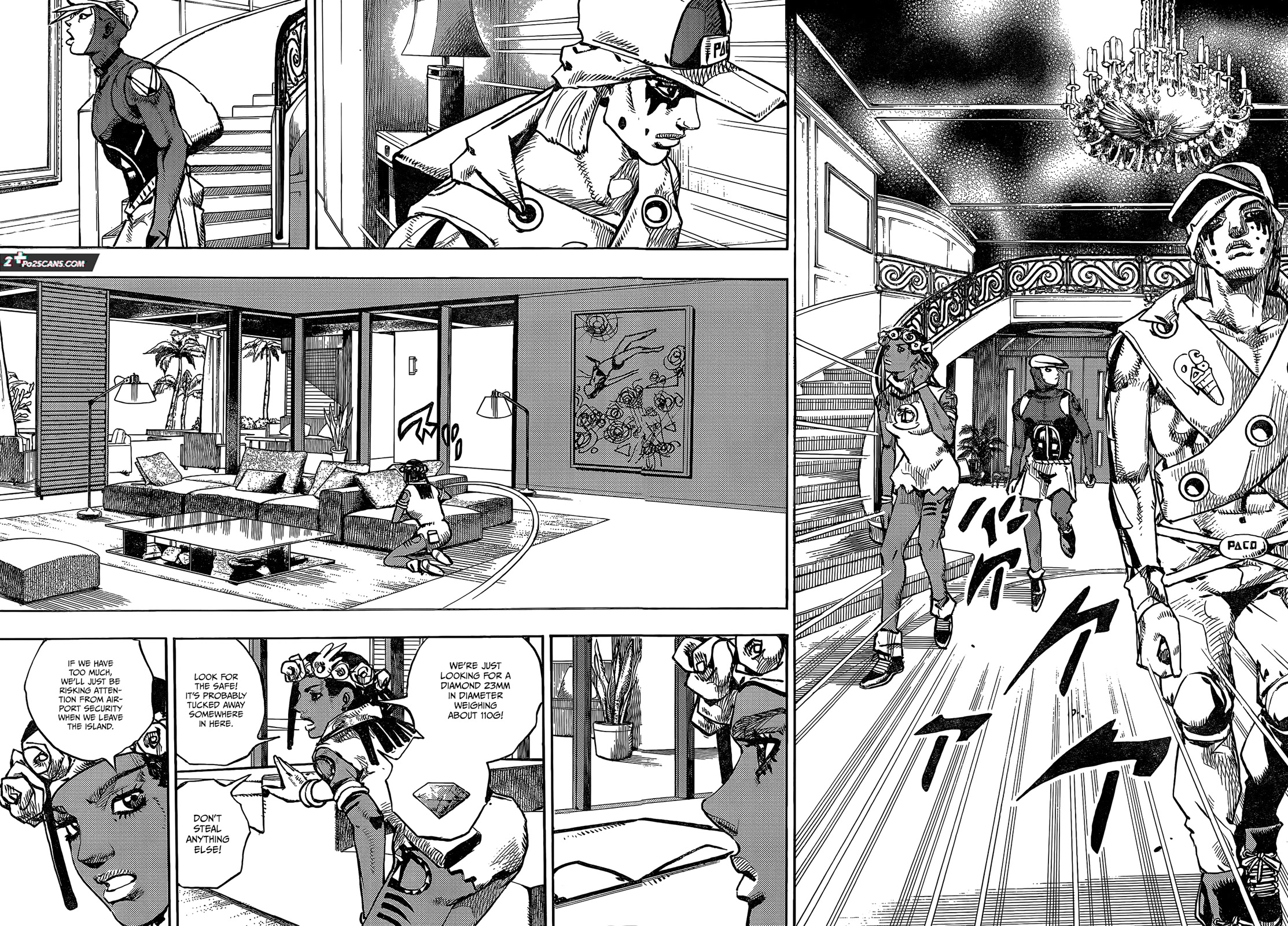 JoJo's Bizarre Adventure Part 9 - The JOJOLands chapter 3 page 7