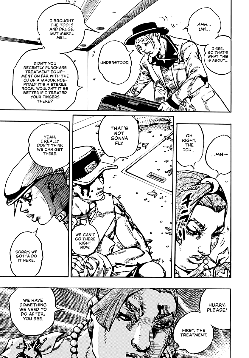 JoJo's Bizarre Adventure Part 9 - The JOJOLands chapter 30 page 8