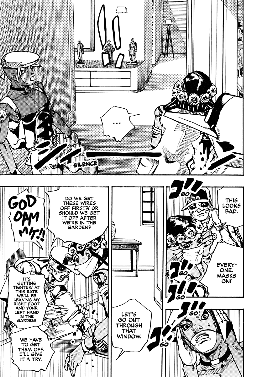 JoJo's Bizarre Adventure Part 9 - The JOJOLands chapter 4 page 11