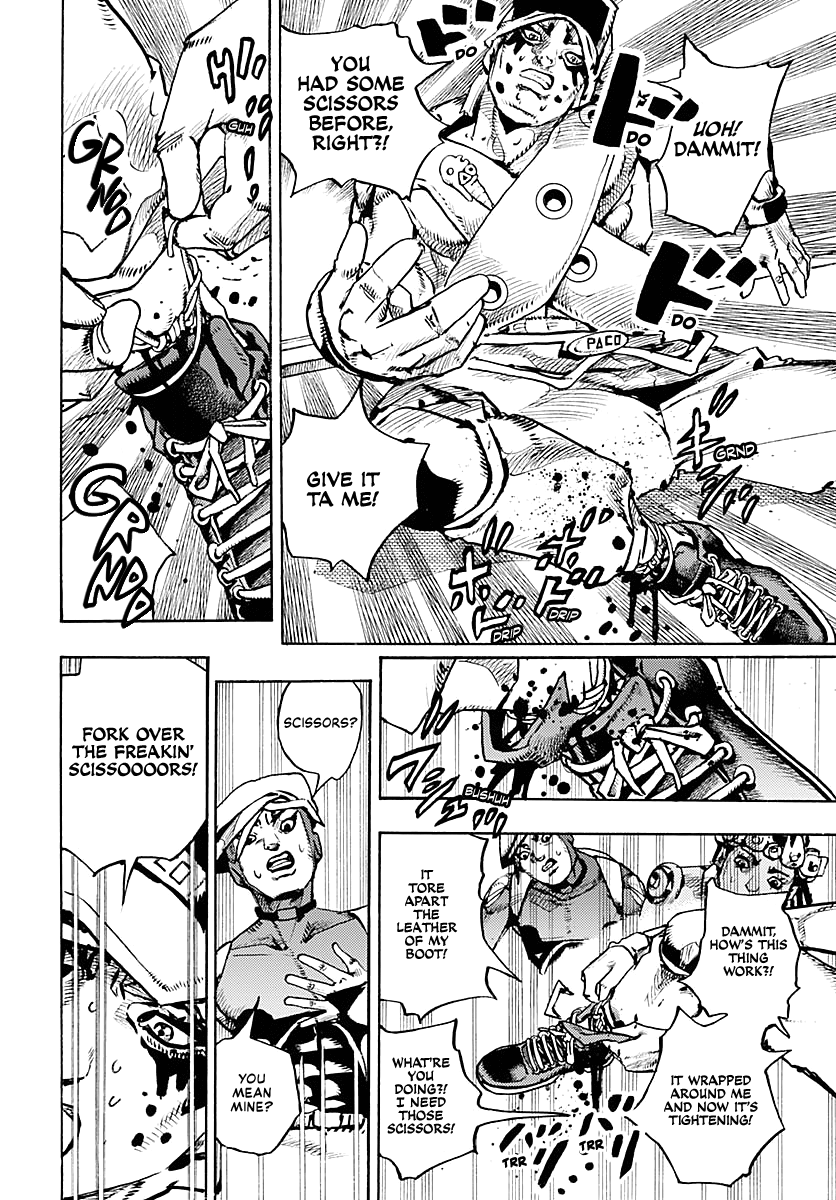 JoJo's Bizarre Adventure Part 9 - The JOJOLands chapter 4 page 4