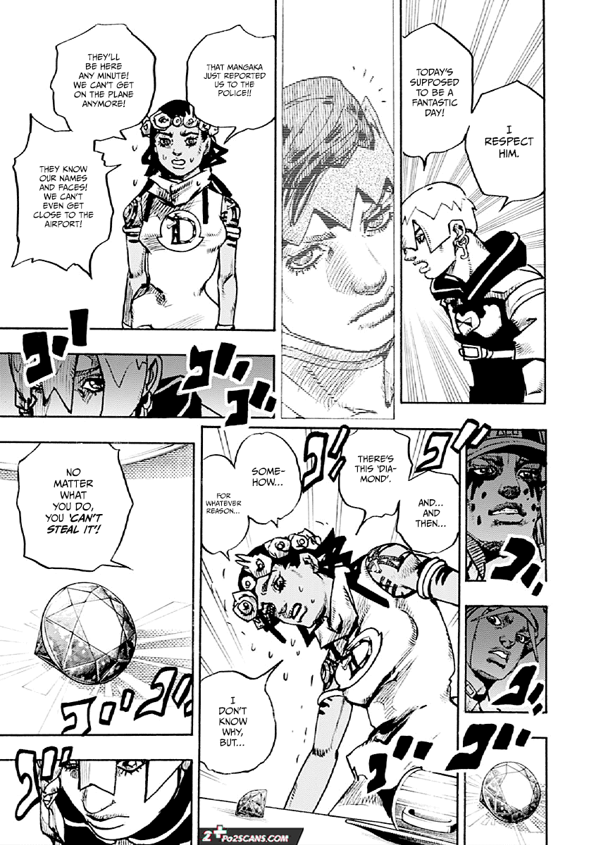 JoJo's Bizarre Adventure Part 9 - The JOJOLands chapter 5 page 19