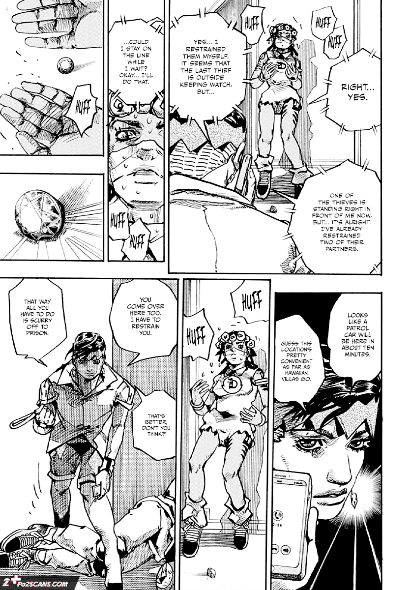 JoJo's Bizarre Adventure Part 9 - The JOJOLands chapter 5 page 4