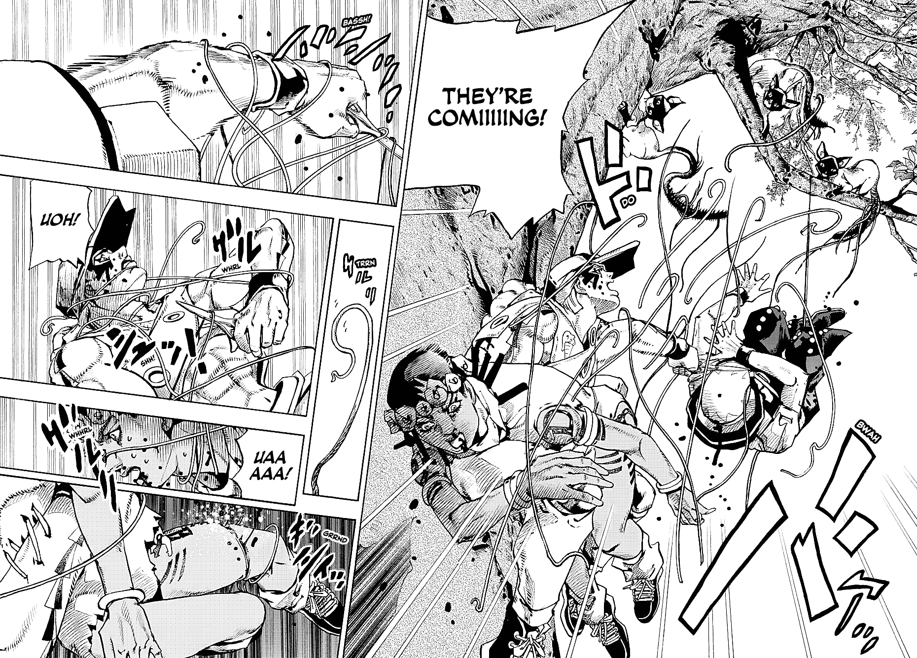 JoJo's Bizarre Adventure Part 9 - The JOJOLands chapter 7 page 13