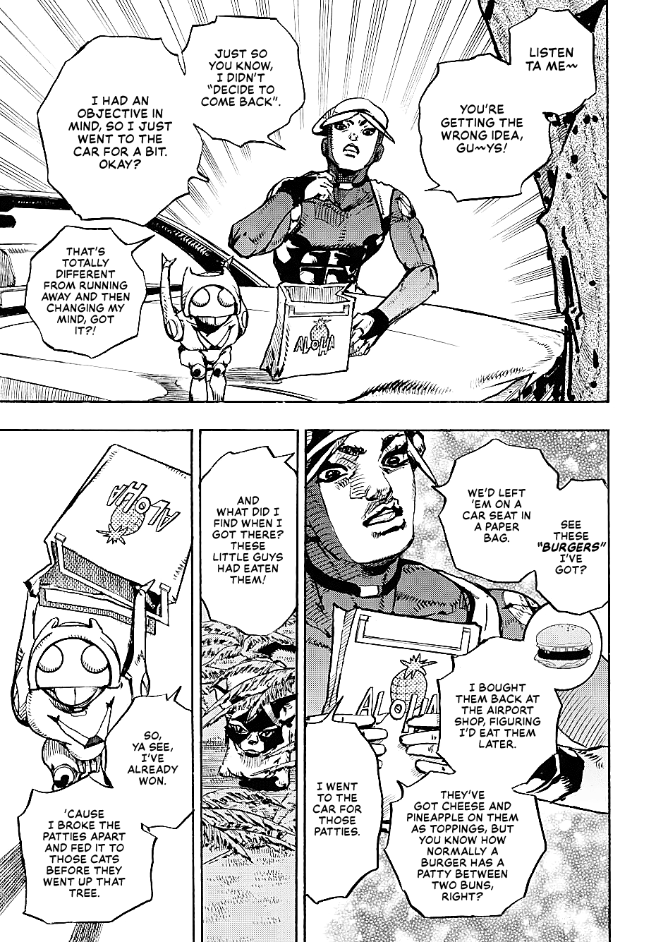 JoJo's Bizarre Adventure Part 9 - The JOJOLands chapter 7 page 27