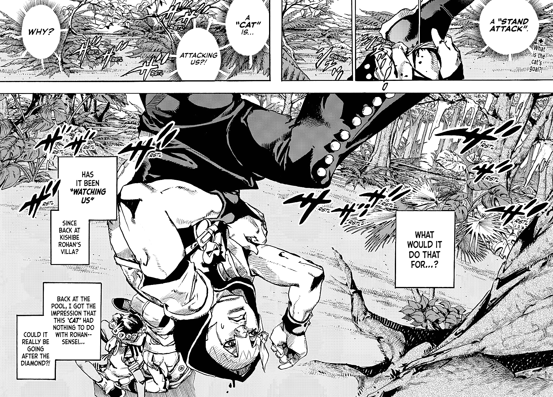 JoJo's Bizarre Adventure Part 9 - The JOJOLands chapter 7 page 3