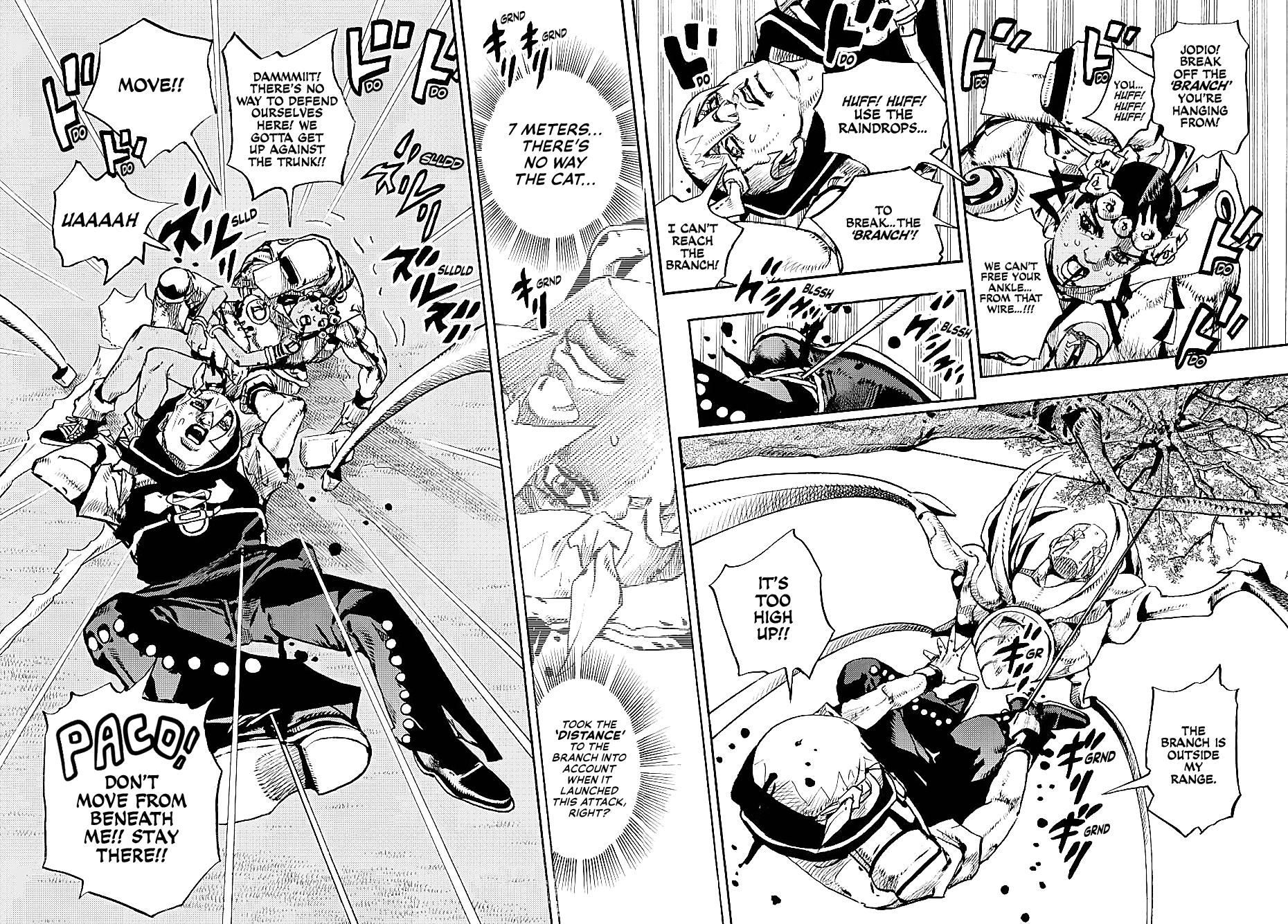 JoJo's Bizarre Adventure Part 9 - The JOJOLands chapter 7 page 6