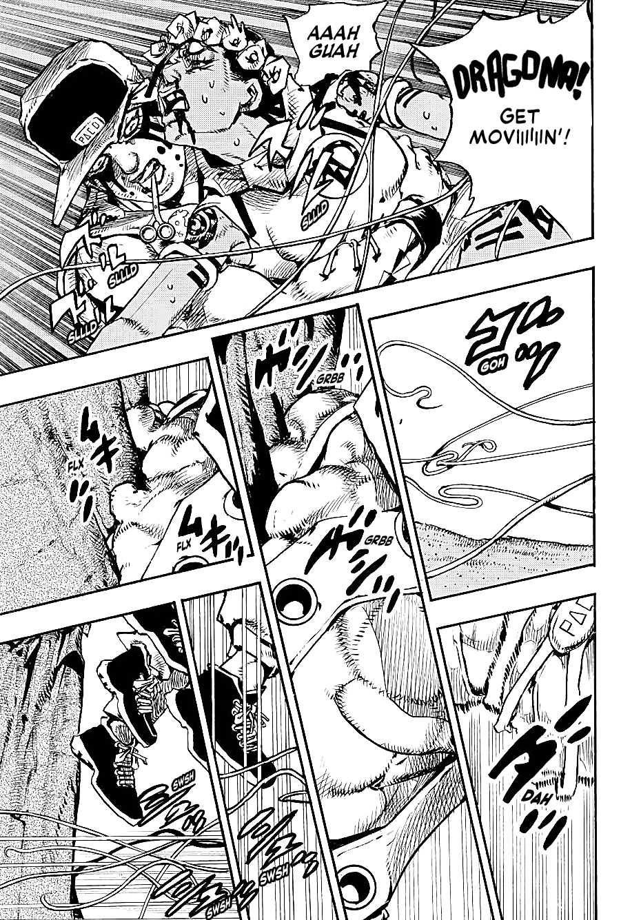 JoJo's Bizarre Adventure Part 9 - The JOJOLands chapter 7 page 8
