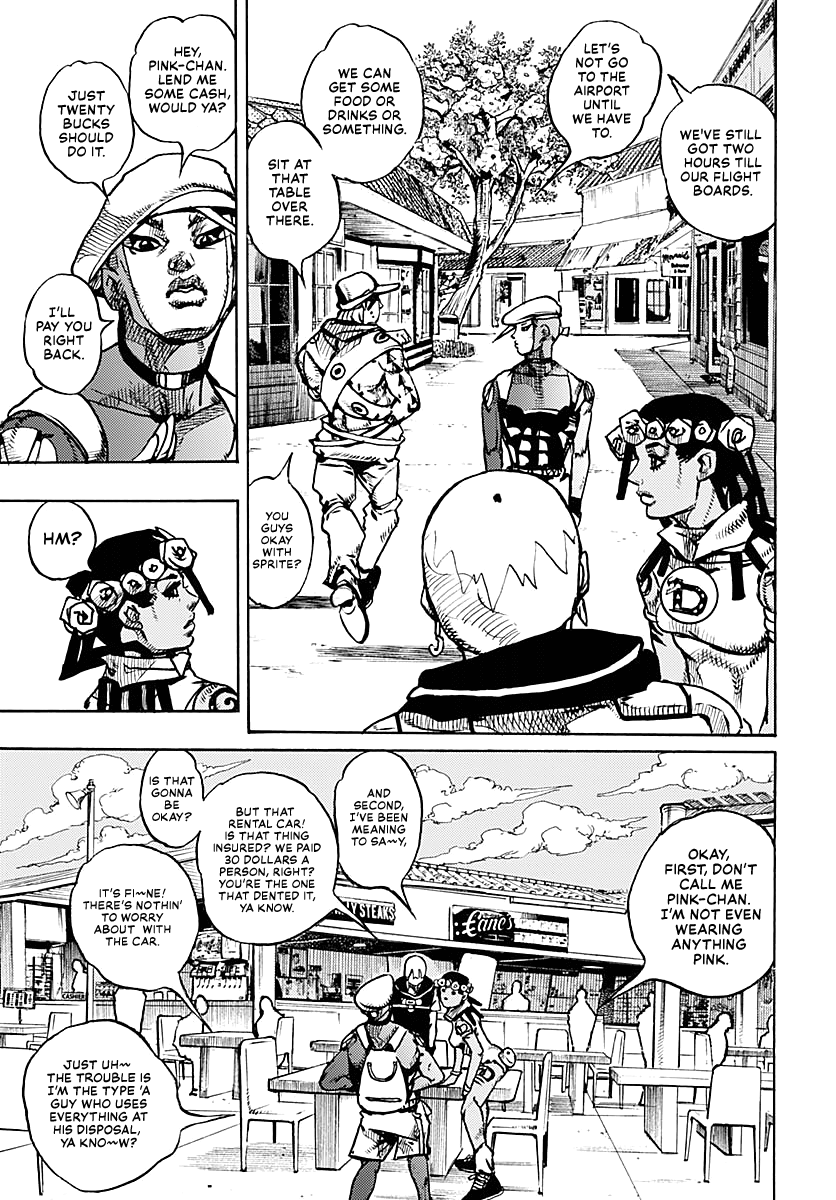 JoJo's Bizarre Adventure Part 9 - The JOJOLands chapter 8 page 4