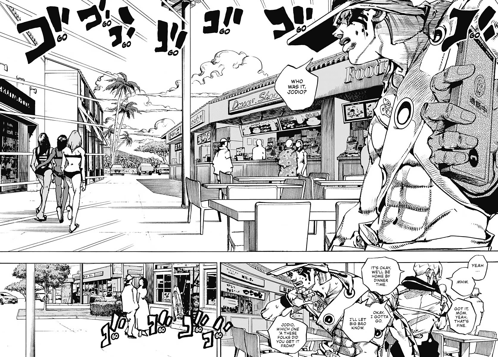 JoJo's Bizarre Adventure Part 9 - The JOJOLands chapter 9 page 4