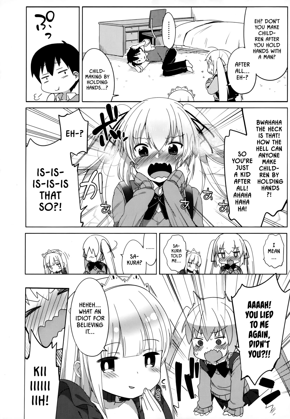 Joshi Shougakusei no Oujo-sama chapter 2 page 12