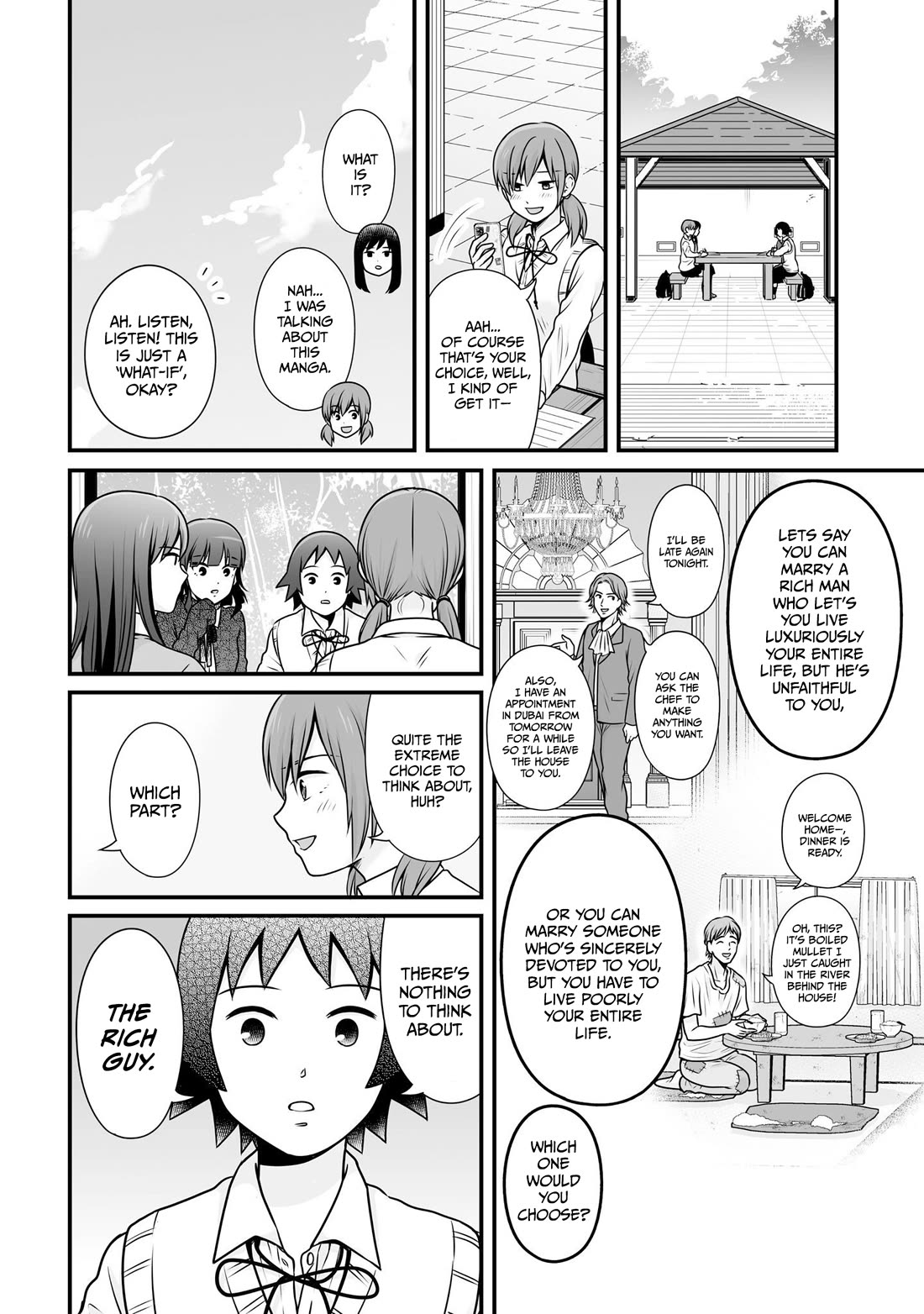 Joshikousei no Mudazukai chapter 104 page 4