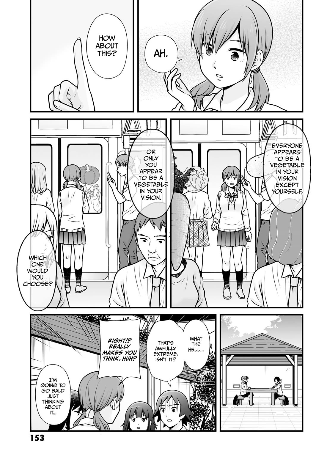 Joshikousei no Mudazukai chapter 104 page 9