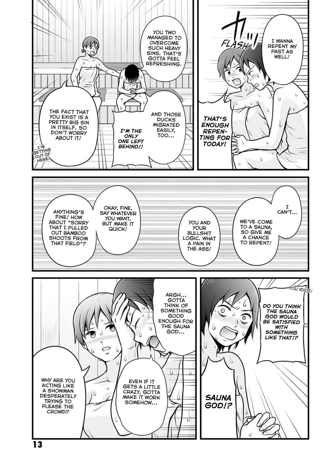 Joshikousei no Mudazukai chapter 106 page 11