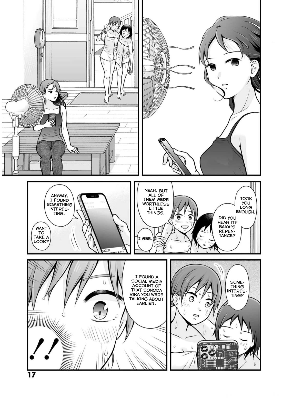 Joshikousei no Mudazukai chapter 106 page 15