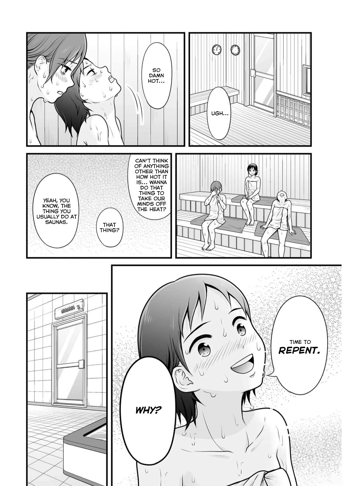 Joshikousei no Mudazukai chapter 106 page 2