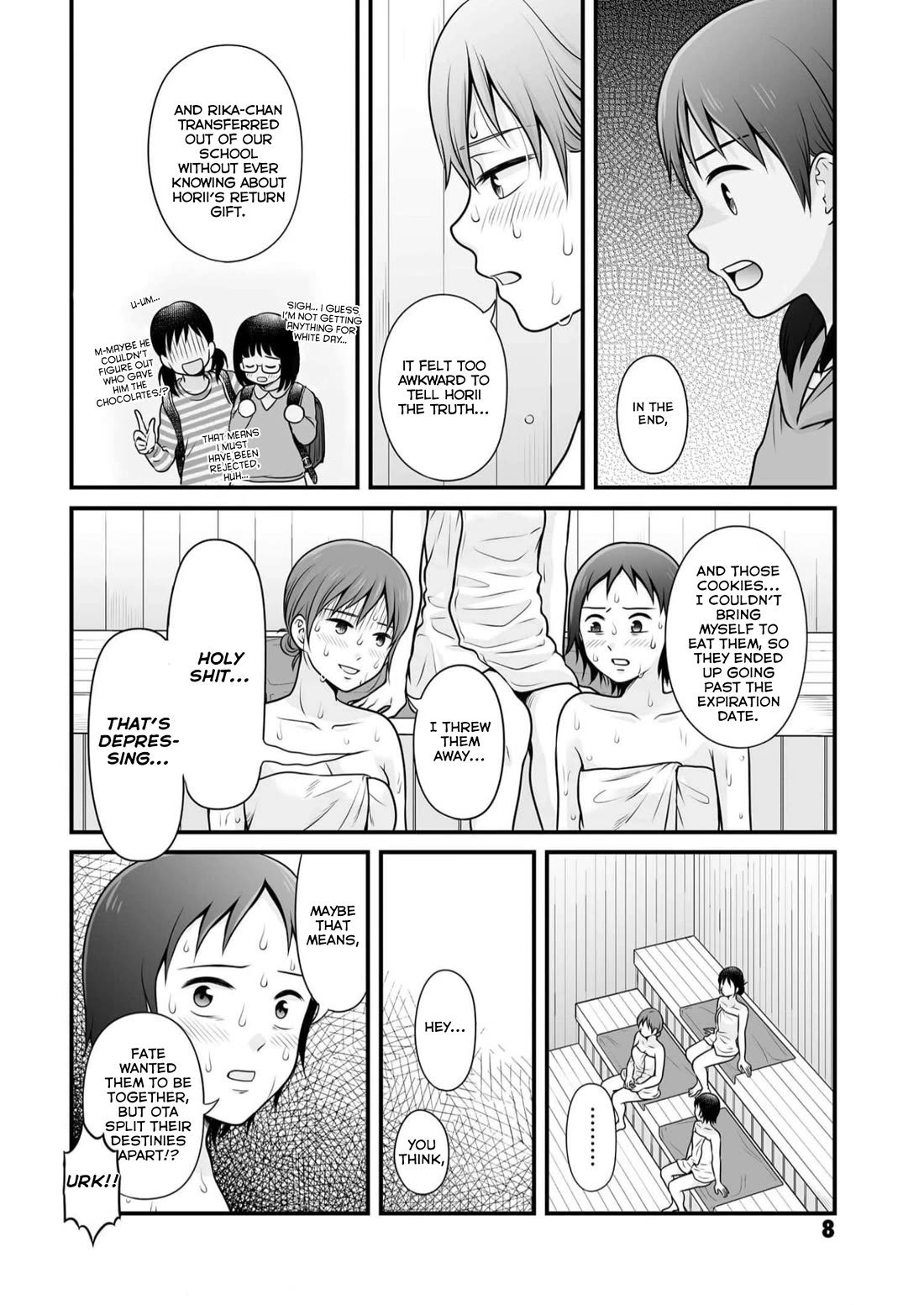 Joshikousei no Mudazukai chapter 106 page 6