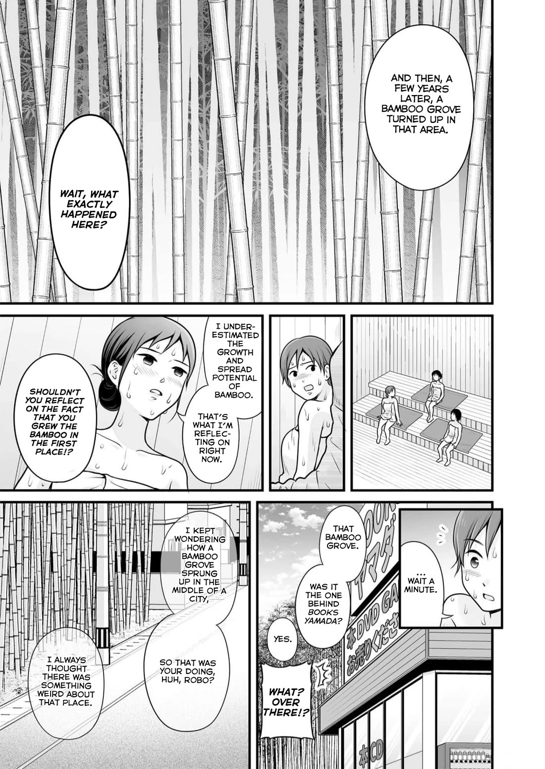 Joshikousei no Mudazukai chapter 106 page 8