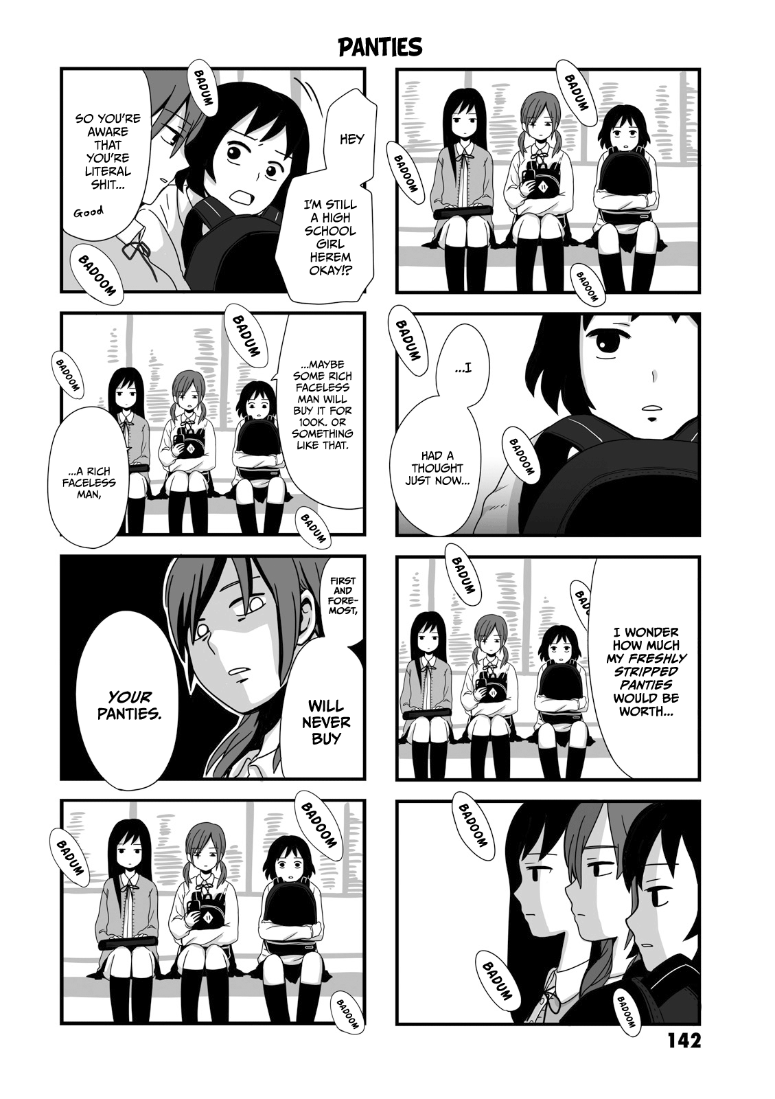 Joshikousei no Mudazukai chapter 16.4 page 3