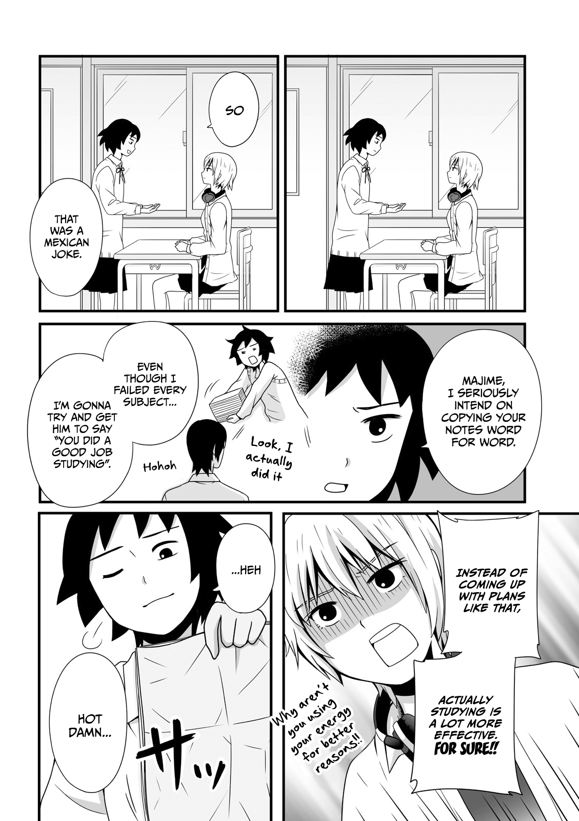 Joshikousei no Mudazukai chapter 18 page 2