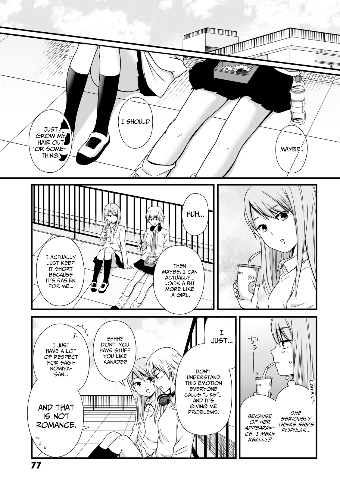 Joshikousei no Mudazukai chapter 38 page 5