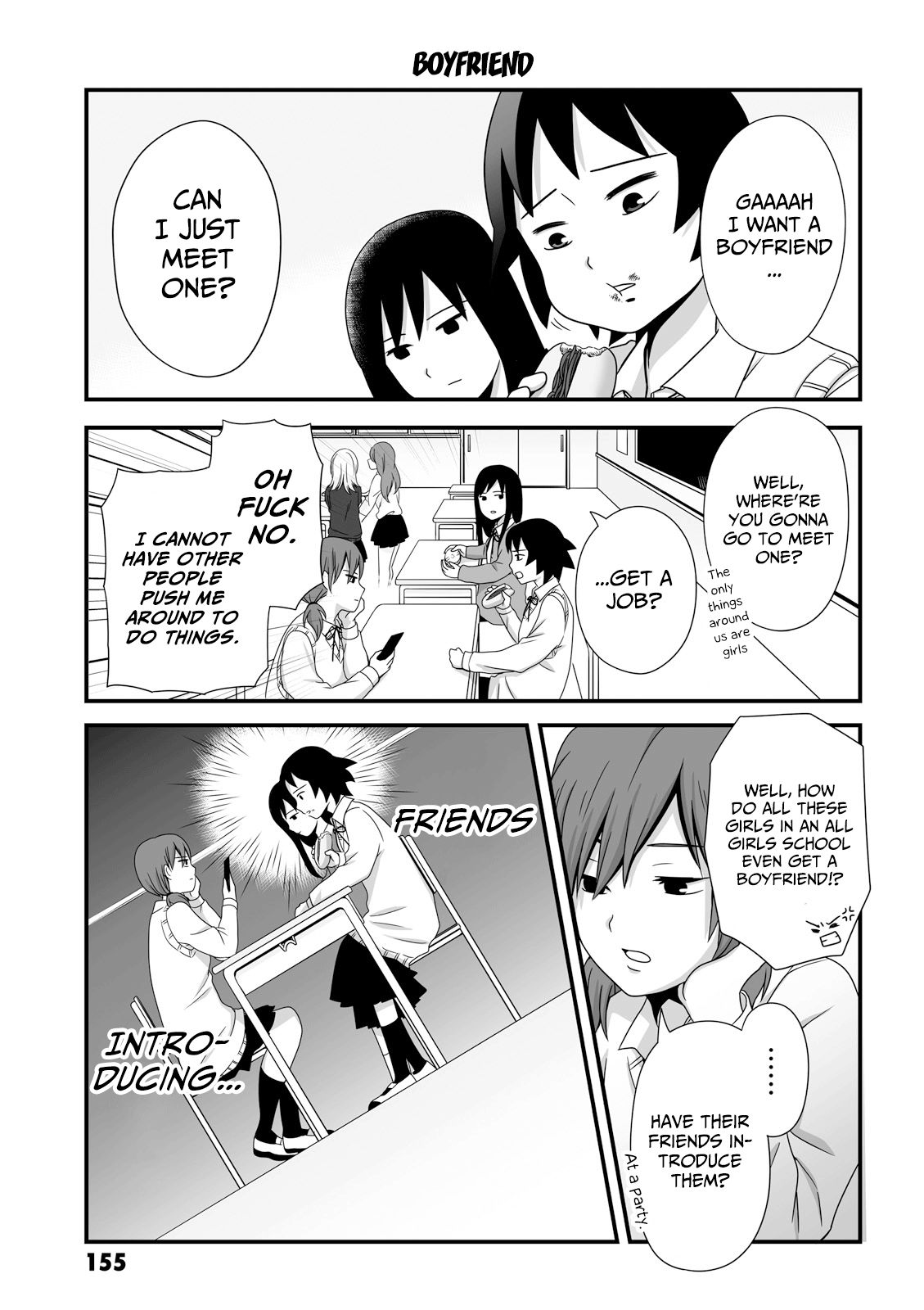 Joshikousei no Mudazukai chapter 44 page 1