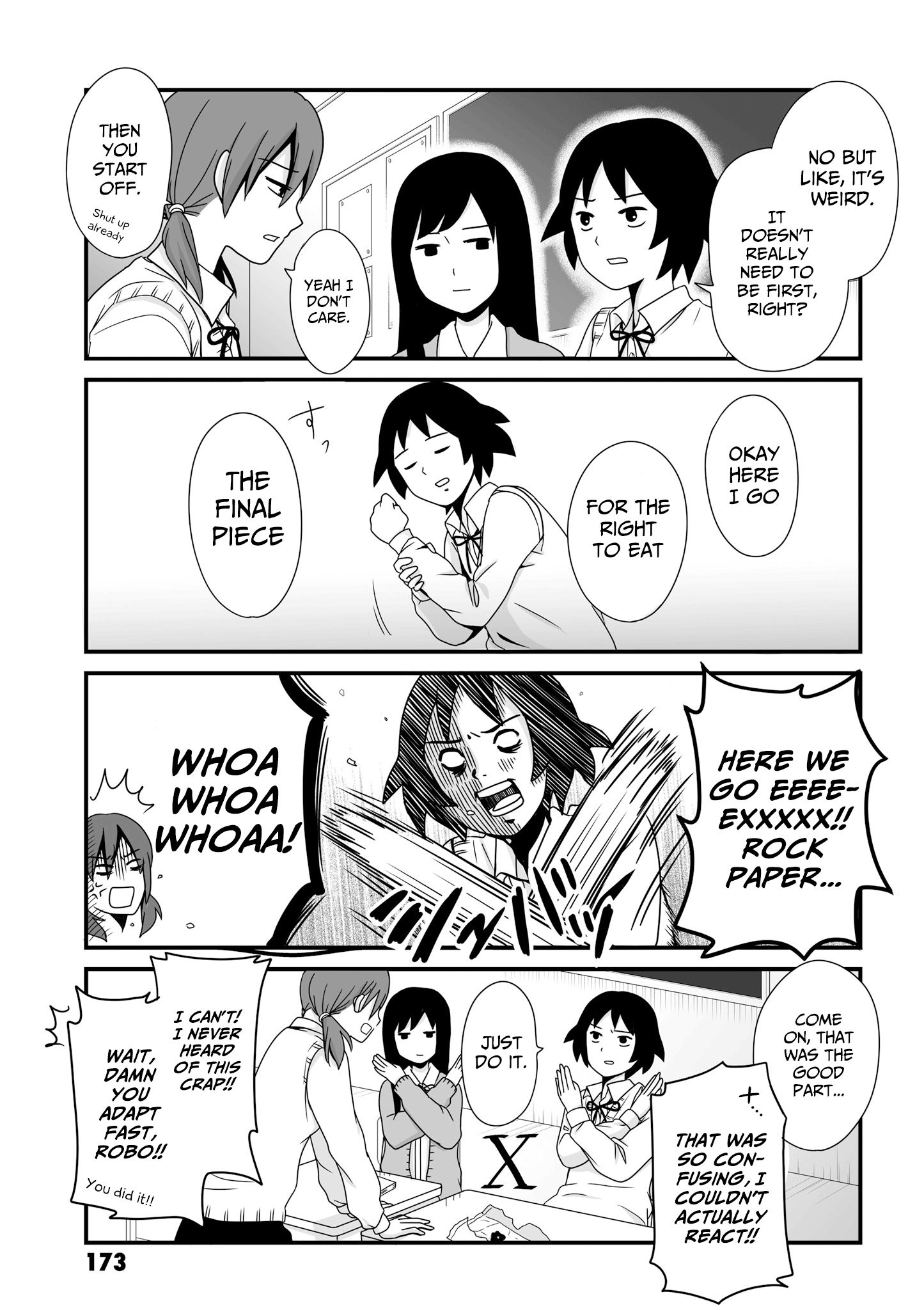 Joshikousei no Mudazukai chapter 56.3 page 8