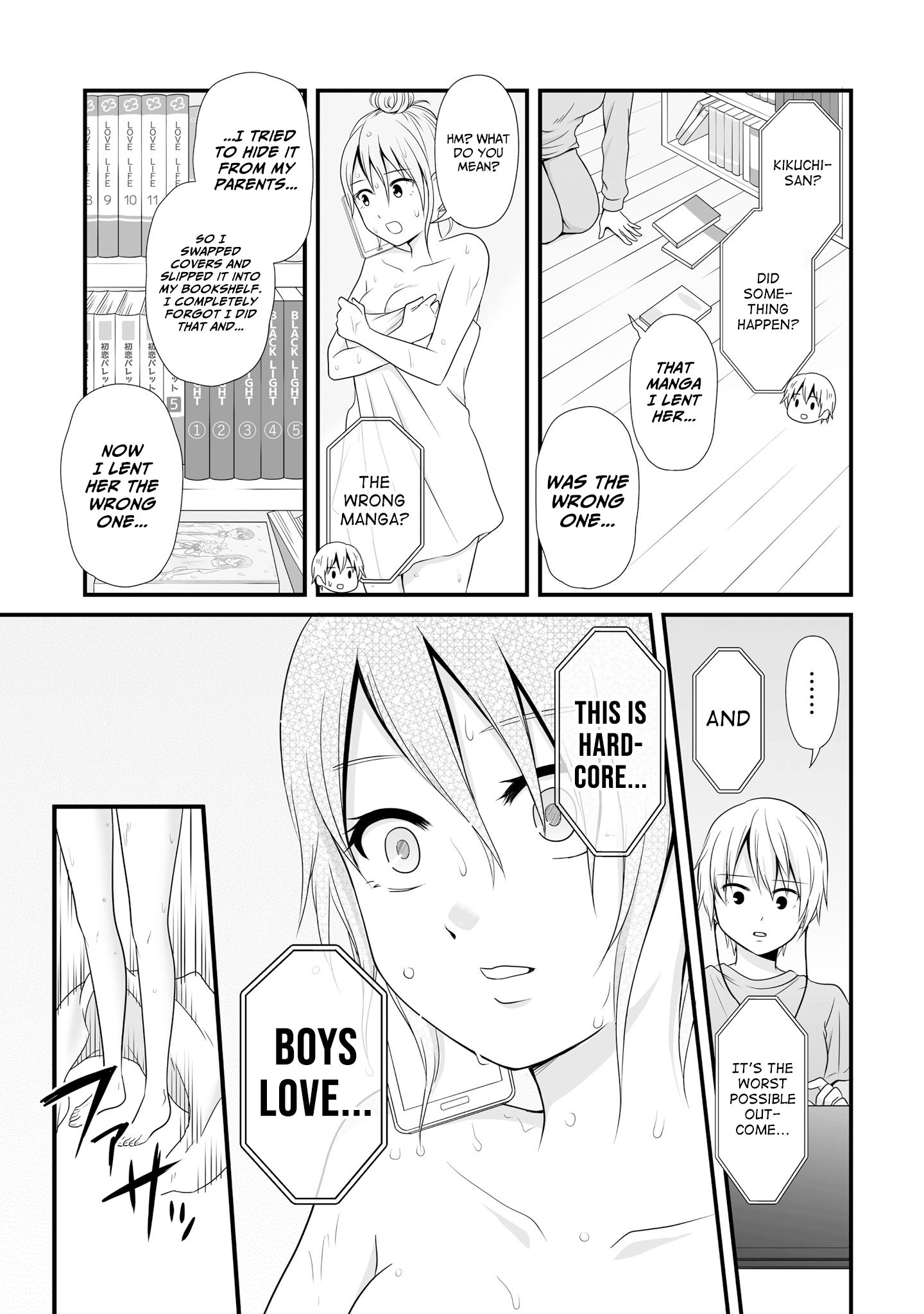 Joshikousei no Mudazukai chapter 64 page 11