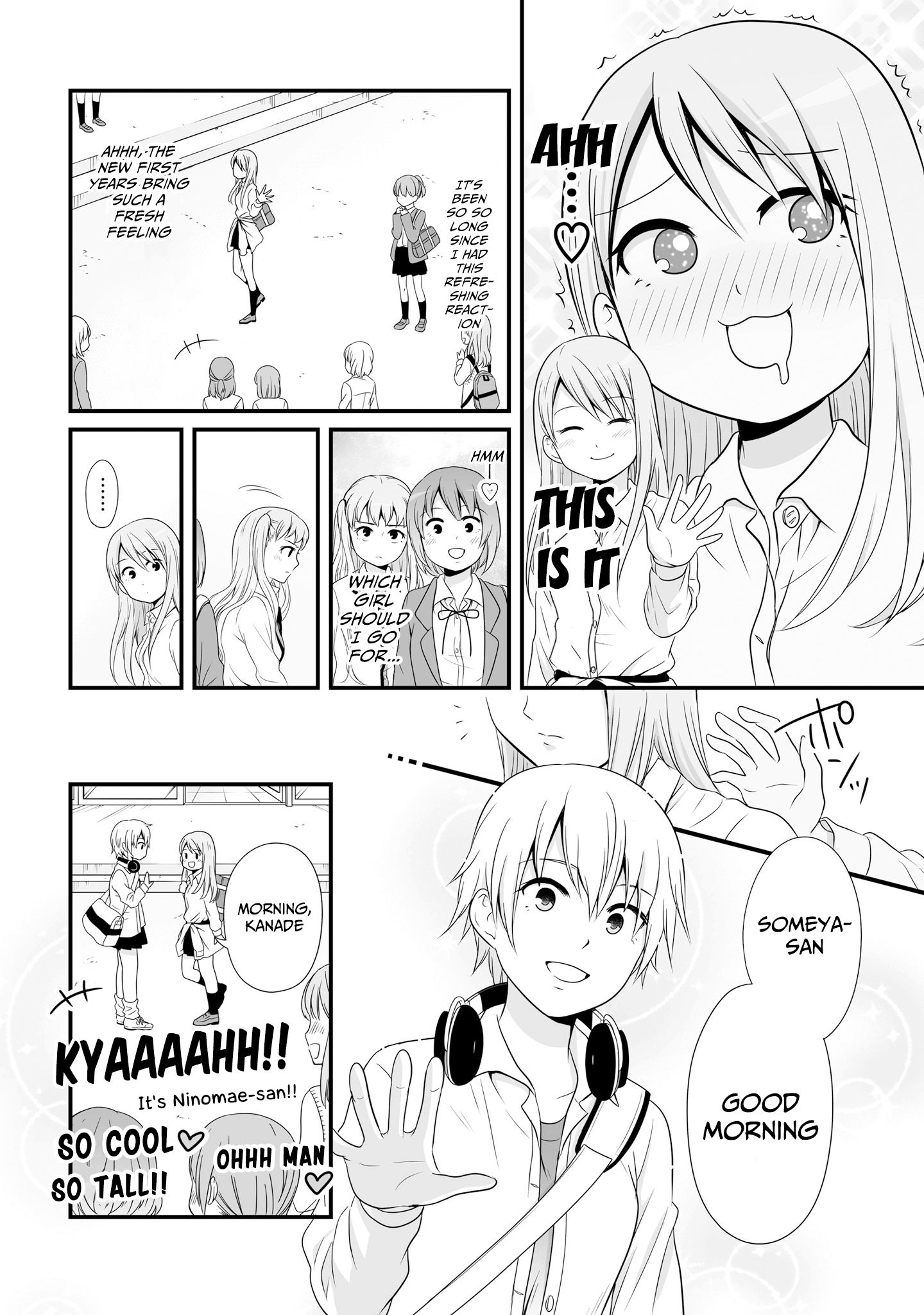 Joshikousei no Mudazukai chapter 64 page 2