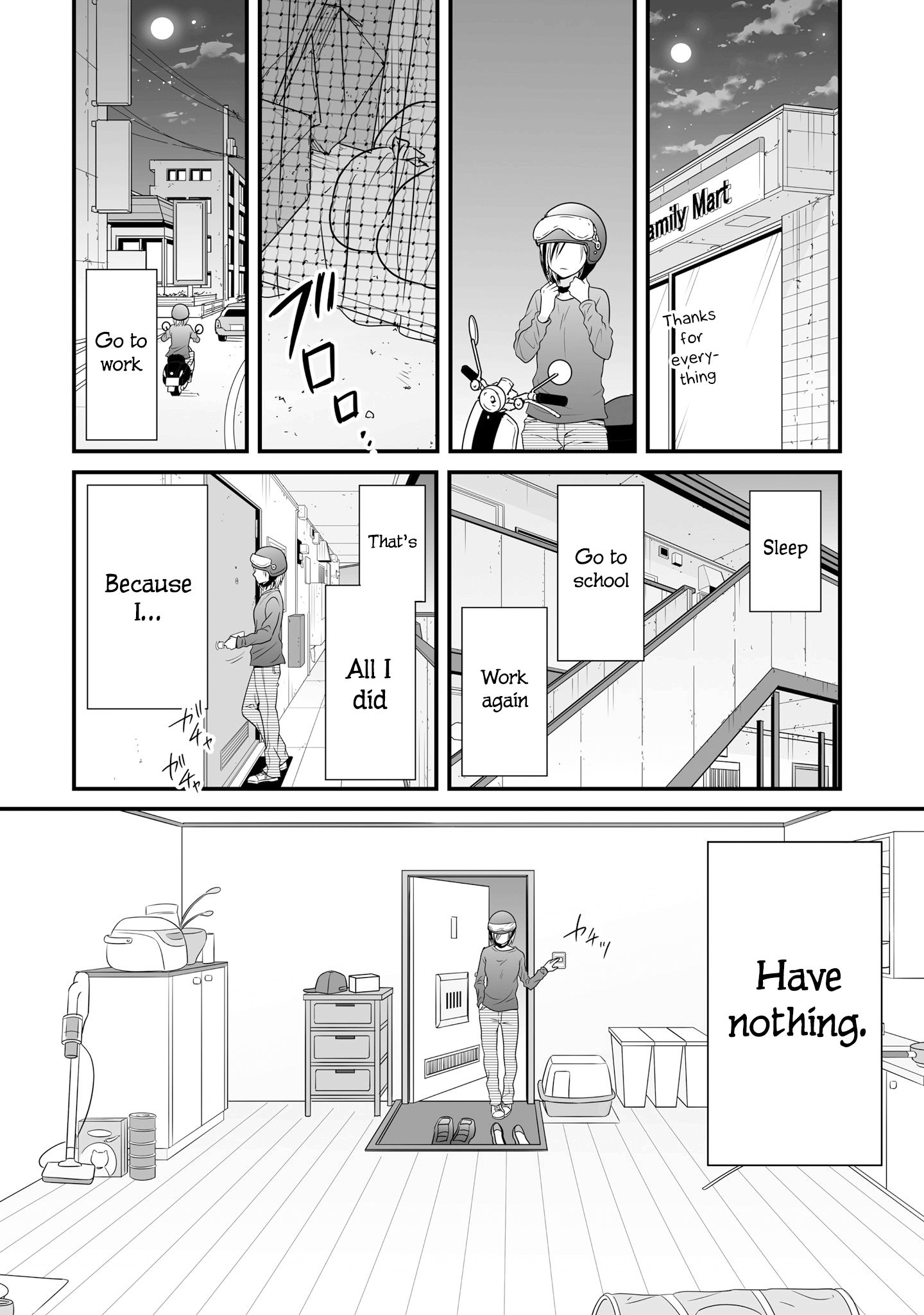 Joshikousei no Mudazukai chapter 67 page 2