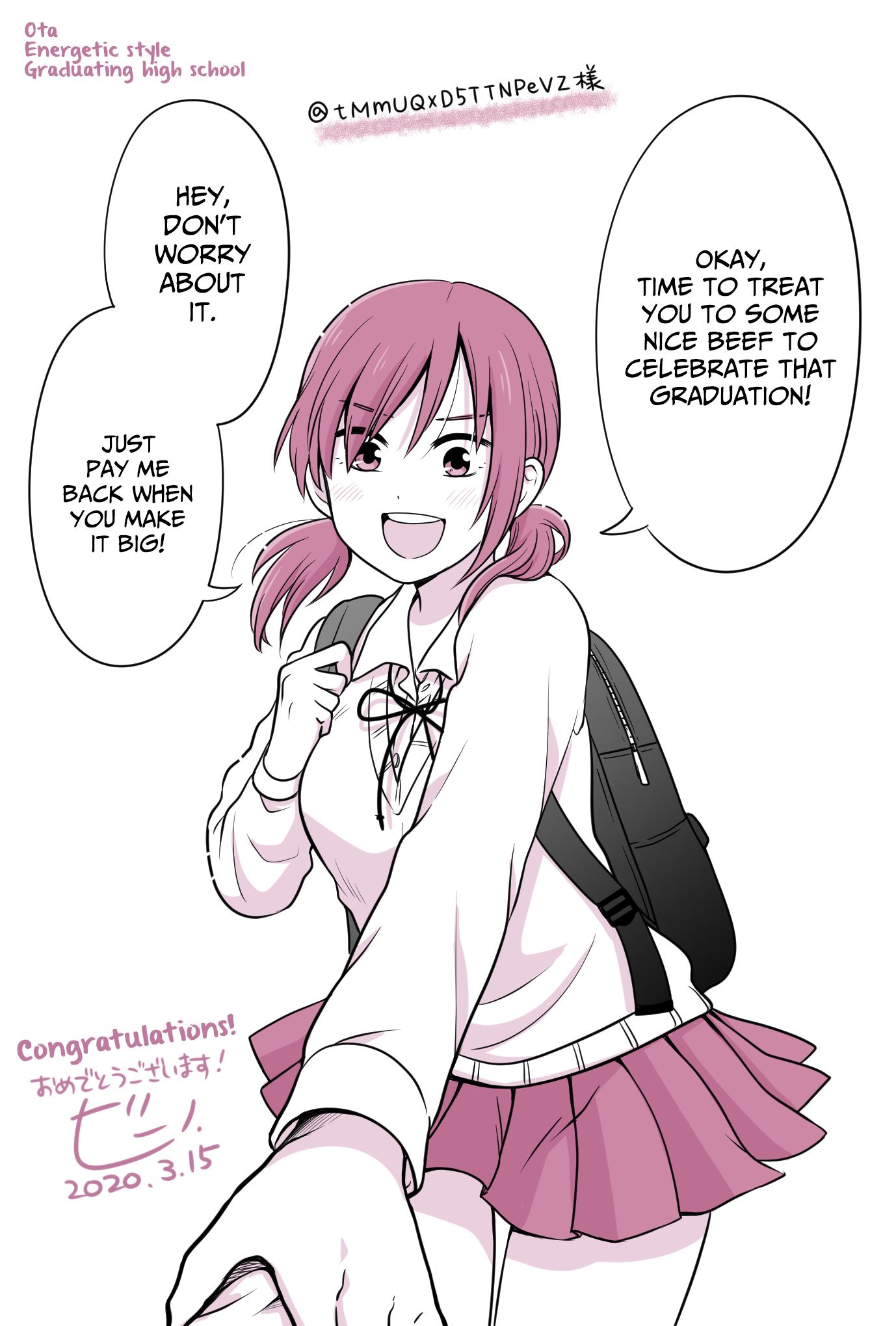 Joshikousei no Mudazukai chapter 85.1 page 3