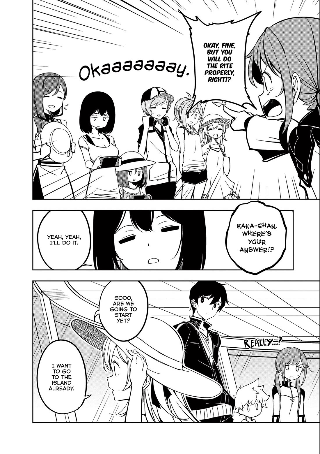 Joukamachi no Dandelion chapter 53 page 34