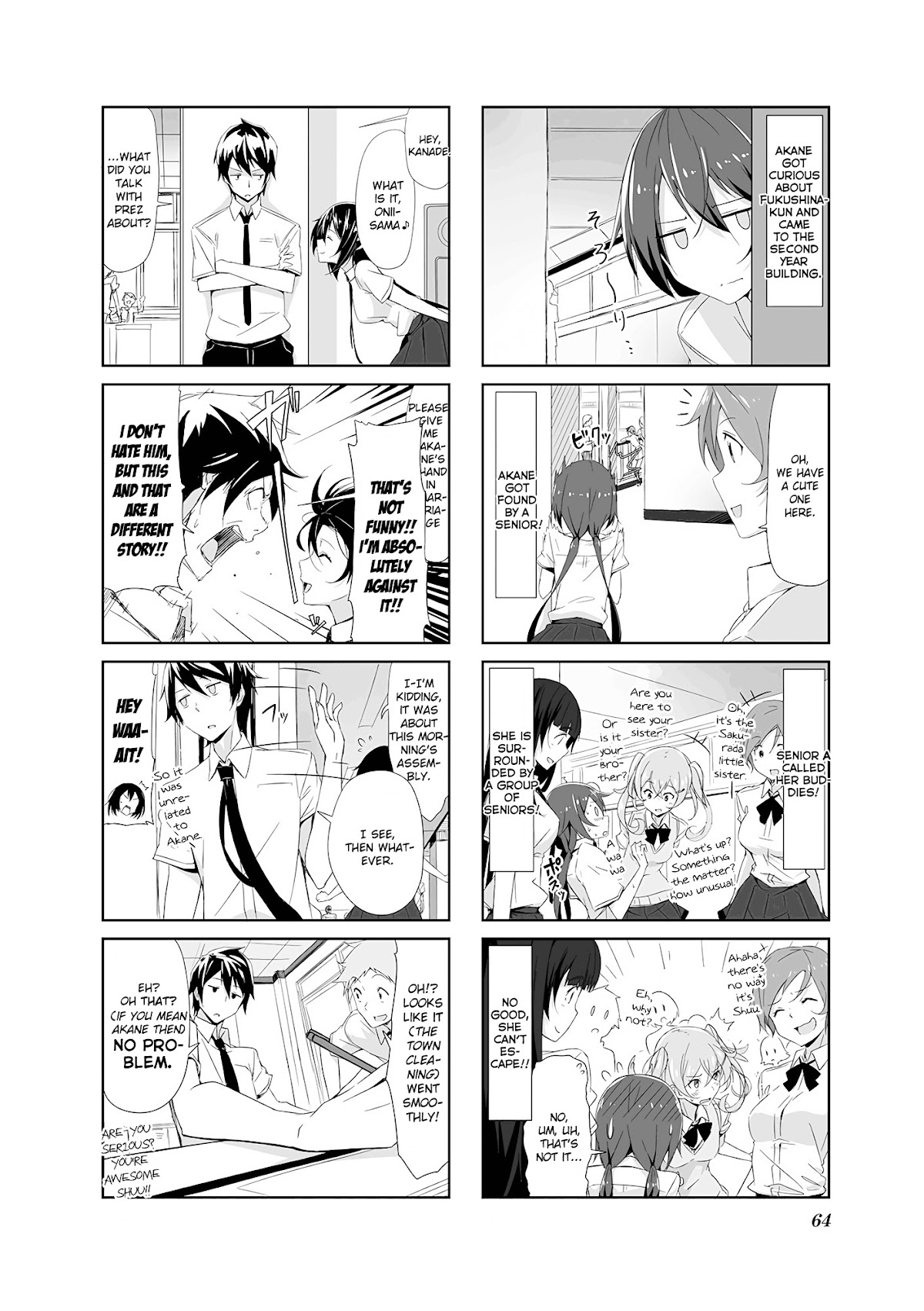 Joukamachi no Dandelion chapter 57 page 6