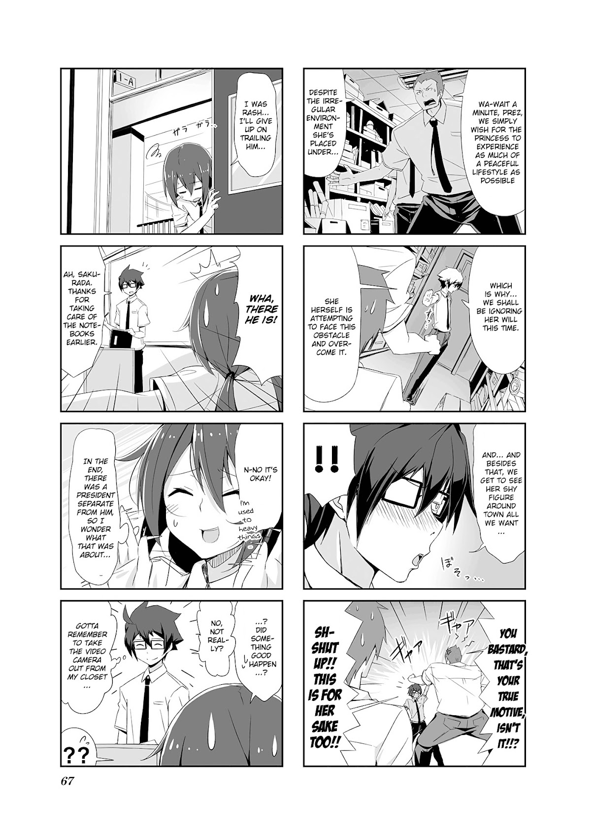 Joukamachi no Dandelion chapter 57 page 9