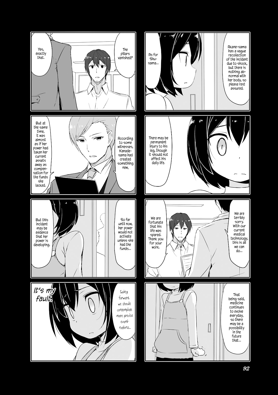 Joukamachi no Dandelion chapter 60 page 8