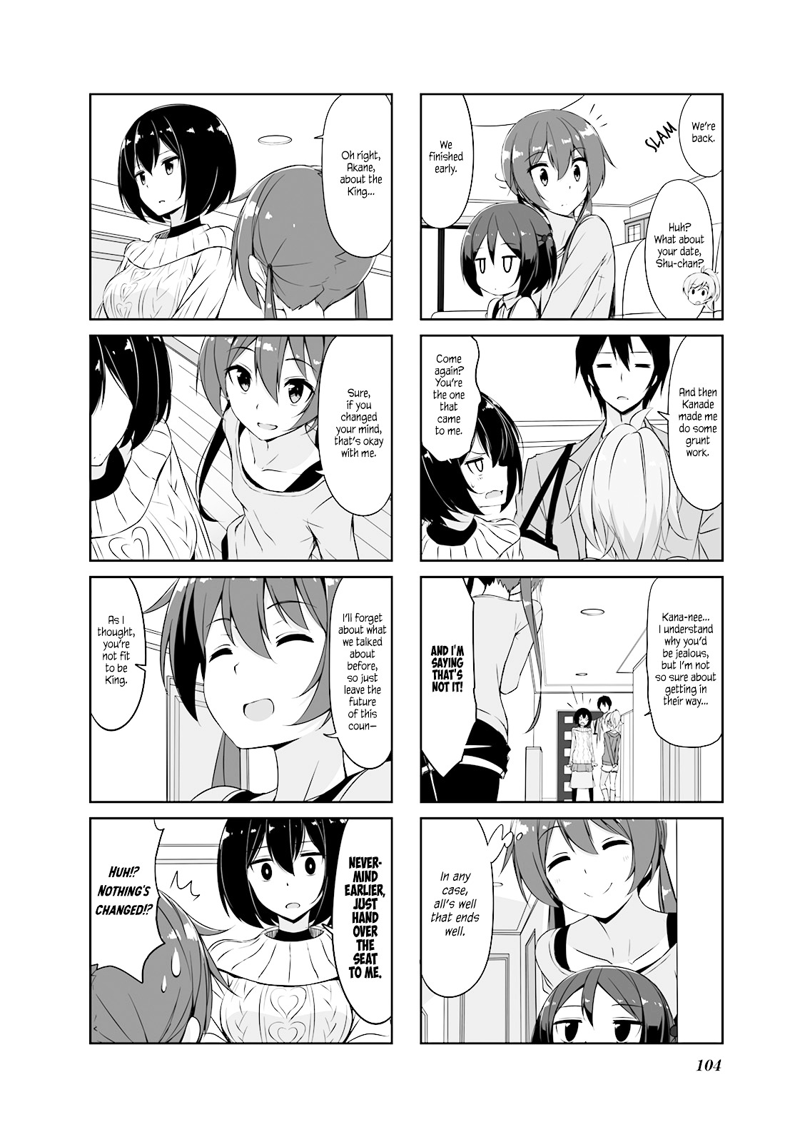 Joukamachi no Dandelion chapter 61 page 10