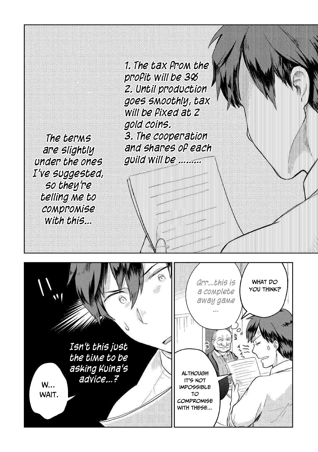 Jui-san no Oshigoto in Isekai chapter 35 page 22