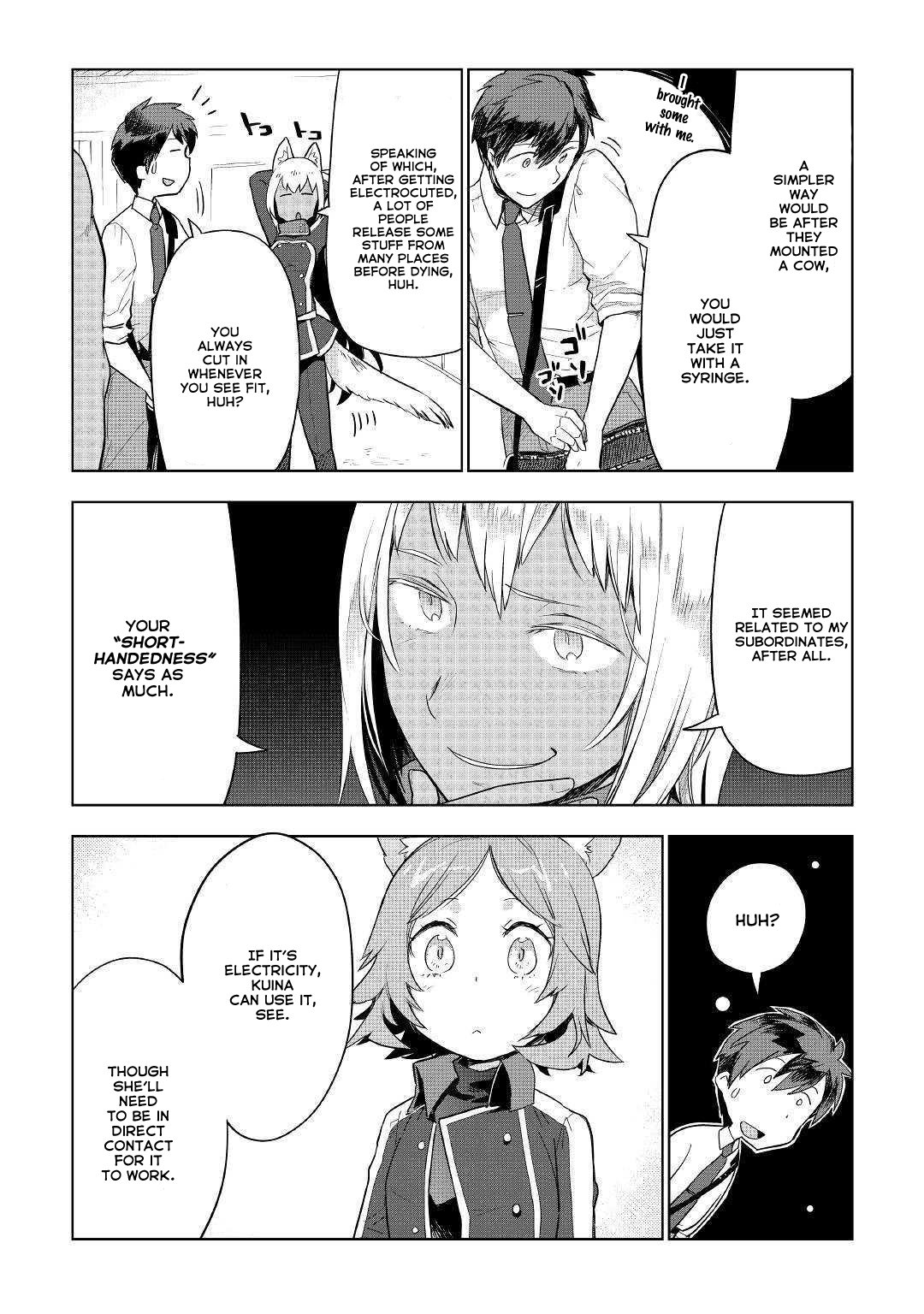 Jui-san no Oshigoto in Isekai chapter 38 page 10