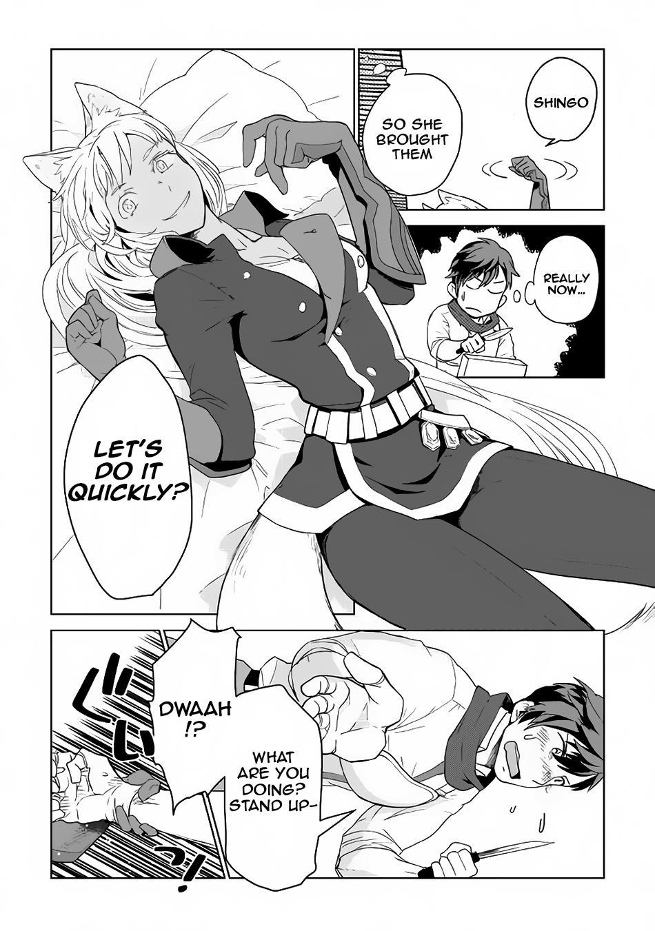 Jui-san no Oshigoto in Isekai chapter 5 page 25