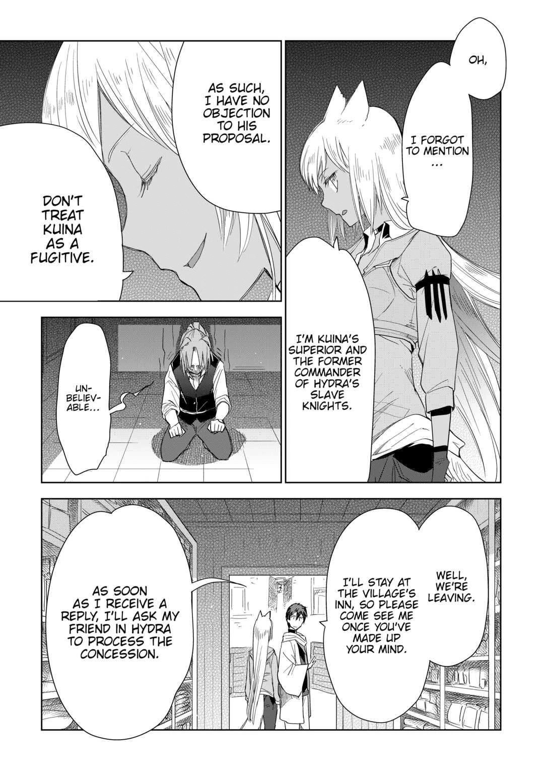 Jui-san no Oshigoto in Isekai chapter 55 page 21