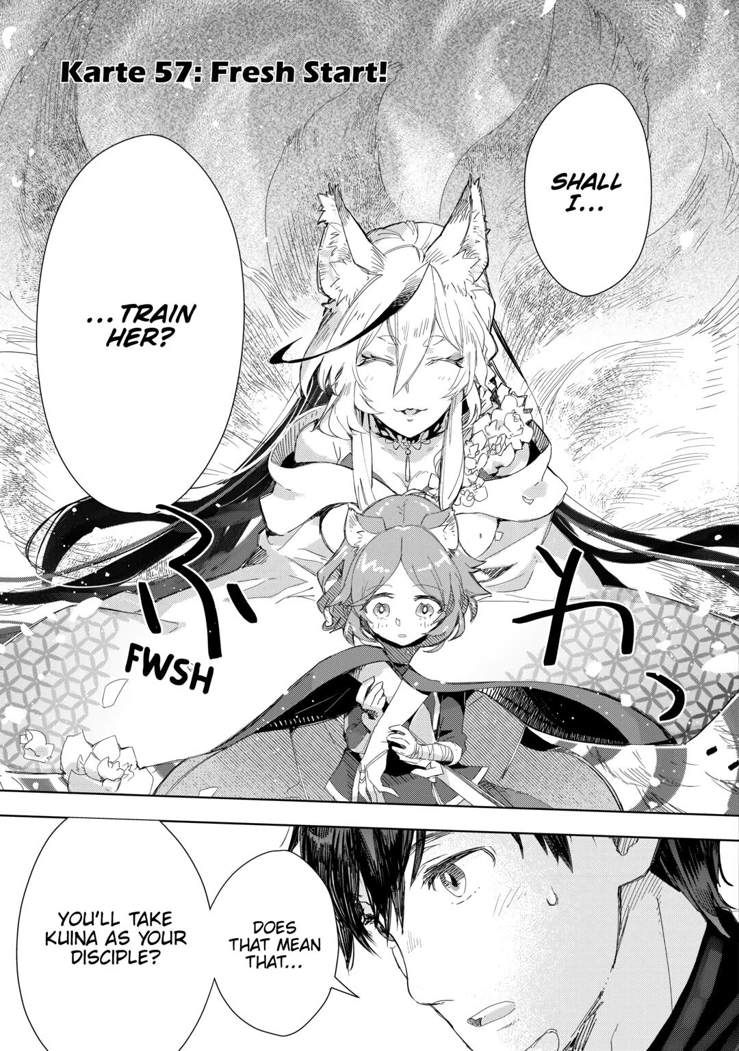 Jui-san no Oshigoto in Isekai chapter 57 page 1