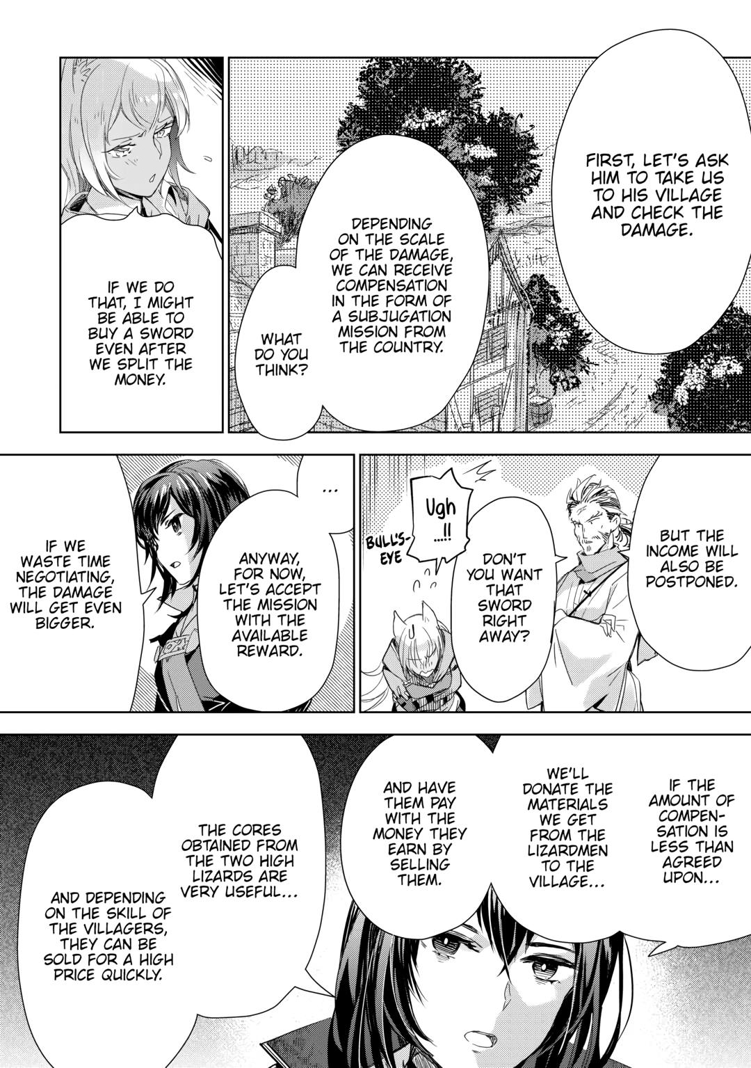 Jui-san no Oshigoto in Isekai chapter 58 page 14