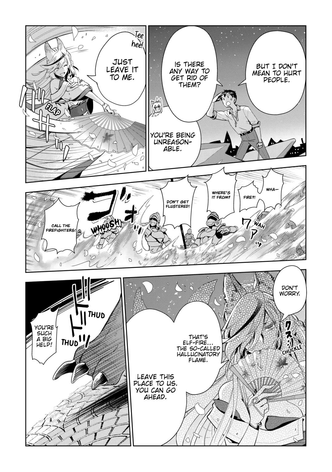 Jui-san no Oshigoto in Isekai chapter 70 page 23