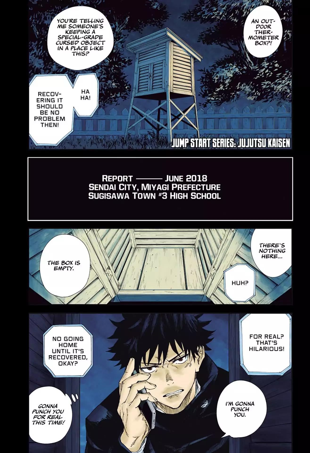 Jujutsu Kaisen chapter 1 page 2