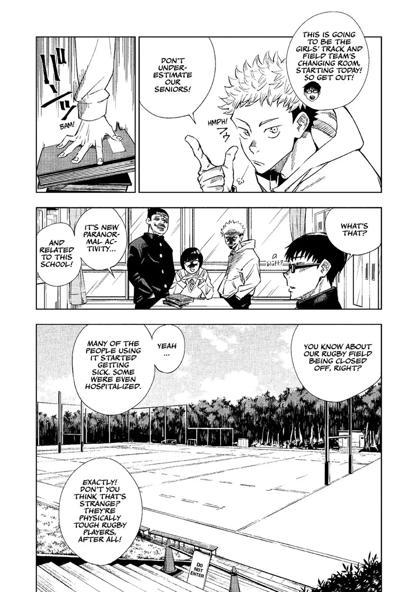 Jujutsu Kaisen chapter 1 page 6