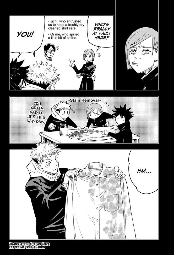 Jujutsu Kaisen chapter 126 page 1